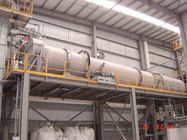 Abb / Siemens Motor Hot Air Industrial Dryer Machine , Rotary Barrel Drying Line