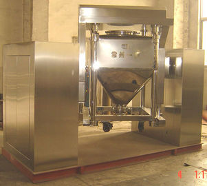 Square Cone Industrial Mixing Machine , Continuous Adhesive Cosmetic Mixing Equipment